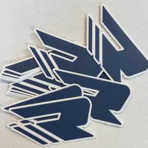 Russell Built Logo Sticker